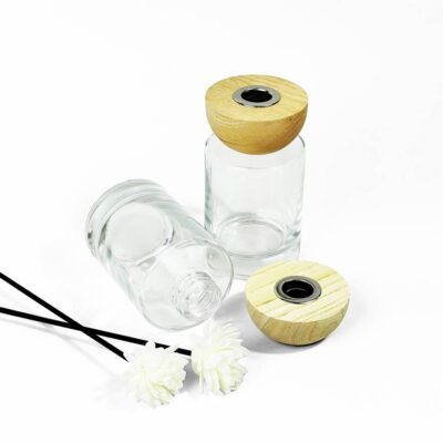 Chai Đựng Tinh Dầu Nắp Gỗ Khuếch Tán 120ml