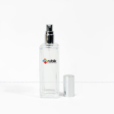 Chai chiết nước hoa vuông 35ml sử dụng trong những chuyến công tác, du lịch hoặc cá nhân