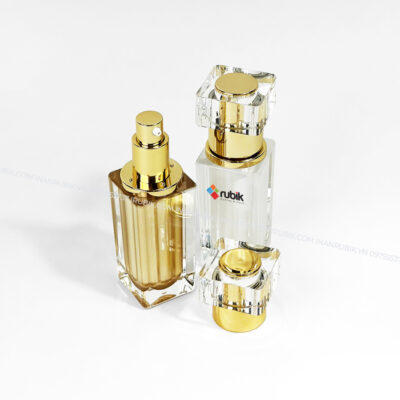 Chai nhựa chiết serum cao cấp - Rubik