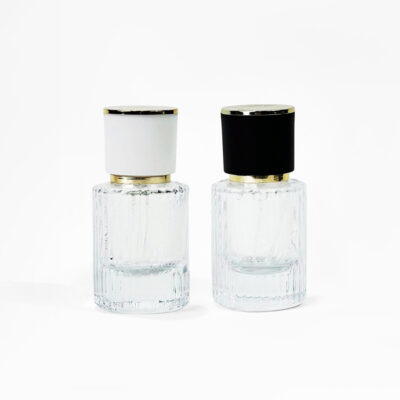 Chai Lọ Chiết Nước Hoa 30ml – Thân Trụ Tròn Nắp Đen/Trắng