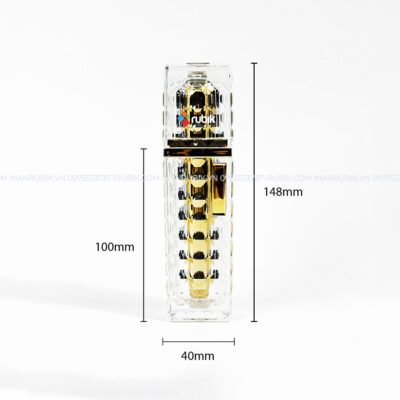 Kích thước chai nhựa acrylic đựng serum 30ml