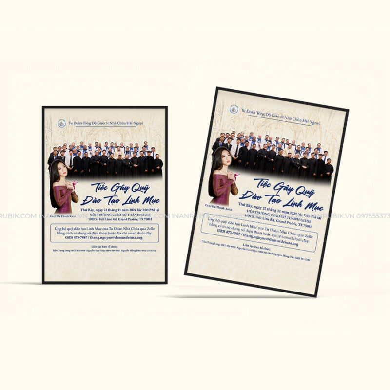 Thiết kế poster quảng cáo sự kiện âm nhạc
