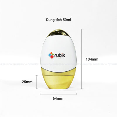 Kích thước tuýp nhựa oval chiết mỹ phẩm 