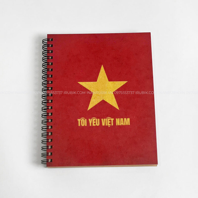 Sổ tay quà tặng lưu niệm ý nghĩa “Tôi Yêu Việt Nam”