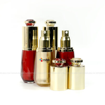 Chai nhựa acrylic chiết serum 30ml