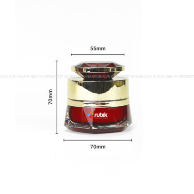 Kích thước hũ nhựa chiết mỹ phẩm 30g