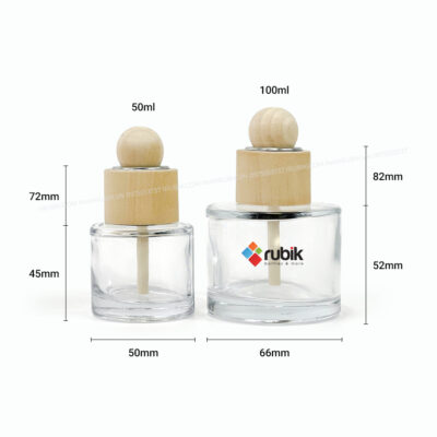 Kích thước chai đựng tinh dầu khuếch tán 100ml