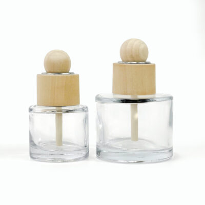 Lọ Đựng Tinh Dầu Khuếch Tán Ô Tô 50ml, 100ml Khoen Gỗ