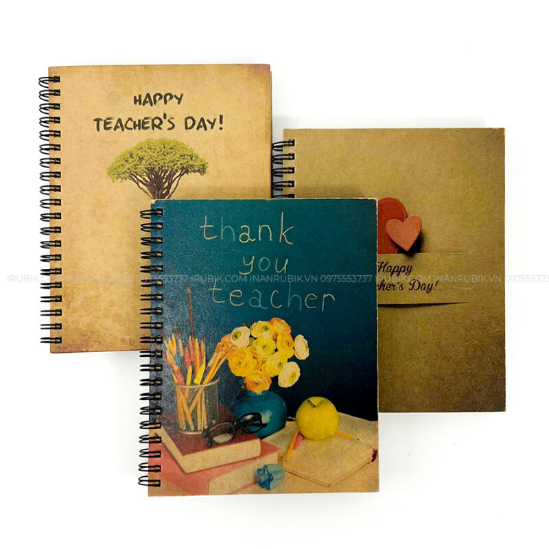 Sổ tay làm quà tặng dịp 20/11