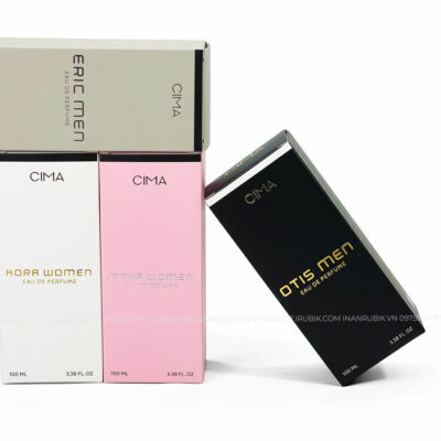 Chi tiết quy cách gia công và in hộp giấy đựng nước hoa ép kim logo
