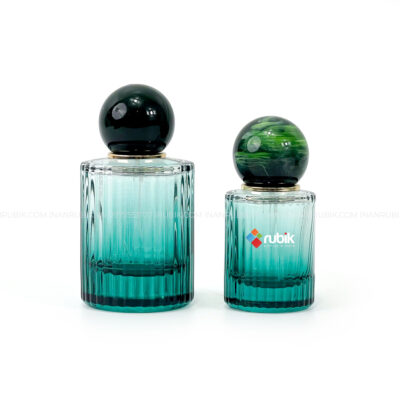 Chai màu ombre xanh 