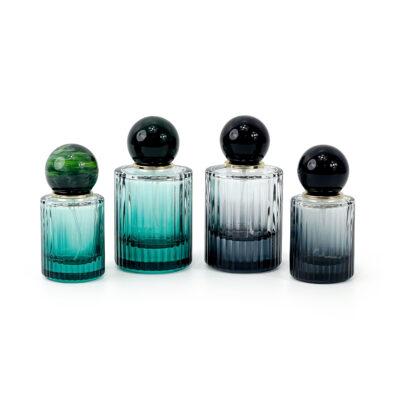 Chai Chiết Nước Hoa Màu Ombre Nắp Tròn 30ml 50ml