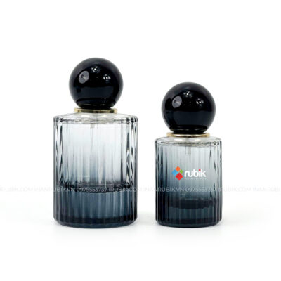 Chai màu ombre đen